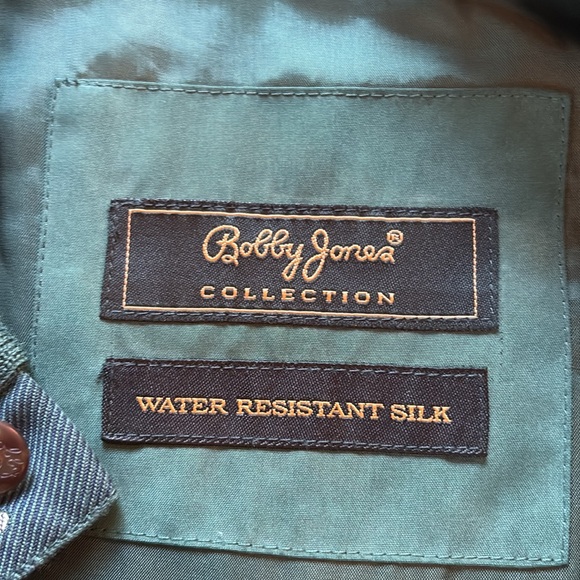 Bobby Jones Masters collection sz XL washable silk green pullover - Picture 6 of 8